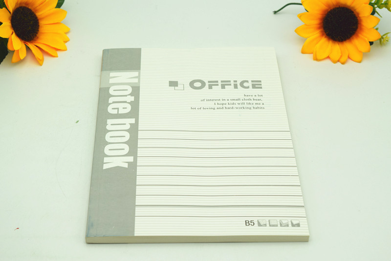 熱銷16K辦公筆記本B5120型辦公膠裝記事本卡鈔本文具用品銷售